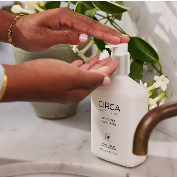 450ml Hand Lotion Alchemy - White Tea & Wild Mint
