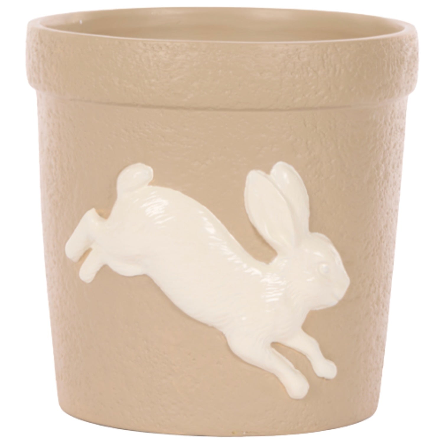Hopping Bunny Planter - Natural