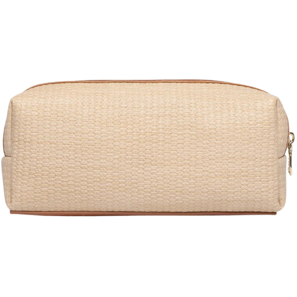 Briana Makeup Bag - Nat/Tan