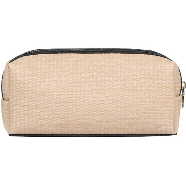 Brianna Makeup Bag - Nat/Blk