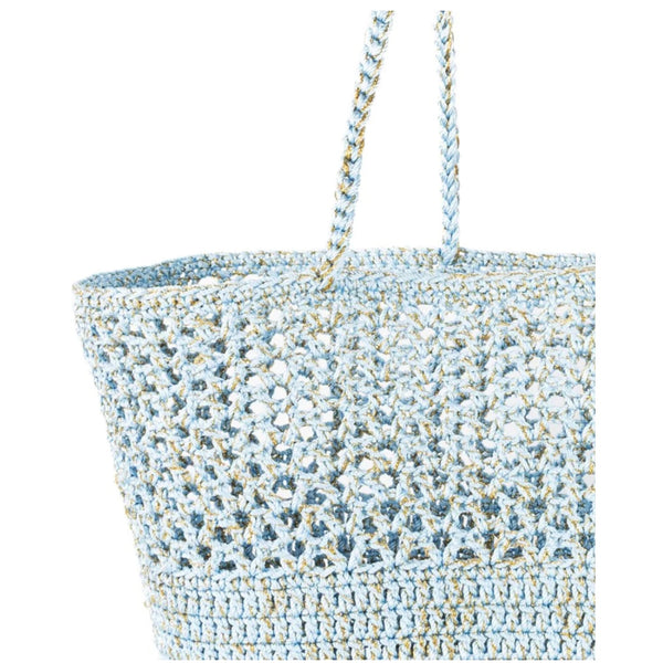 Romy Crochet Basket - Hydrangea/Gold