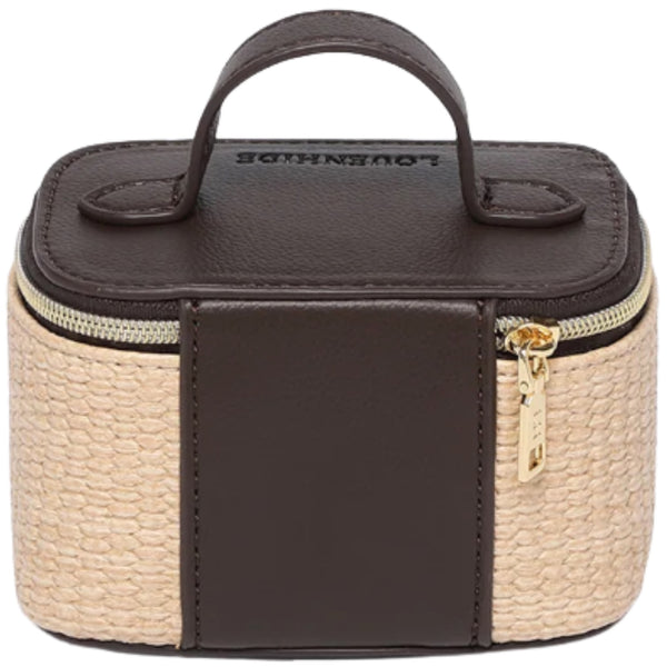 Trudy Jewellery Box - Natural/Chocolate
