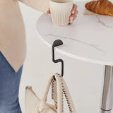 Flip Bag Hook - Chrome Black