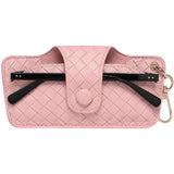 Skittle Sunglass Case - Woven Pink