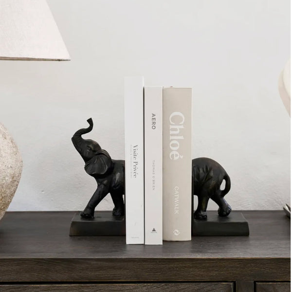 Elephant Bookends