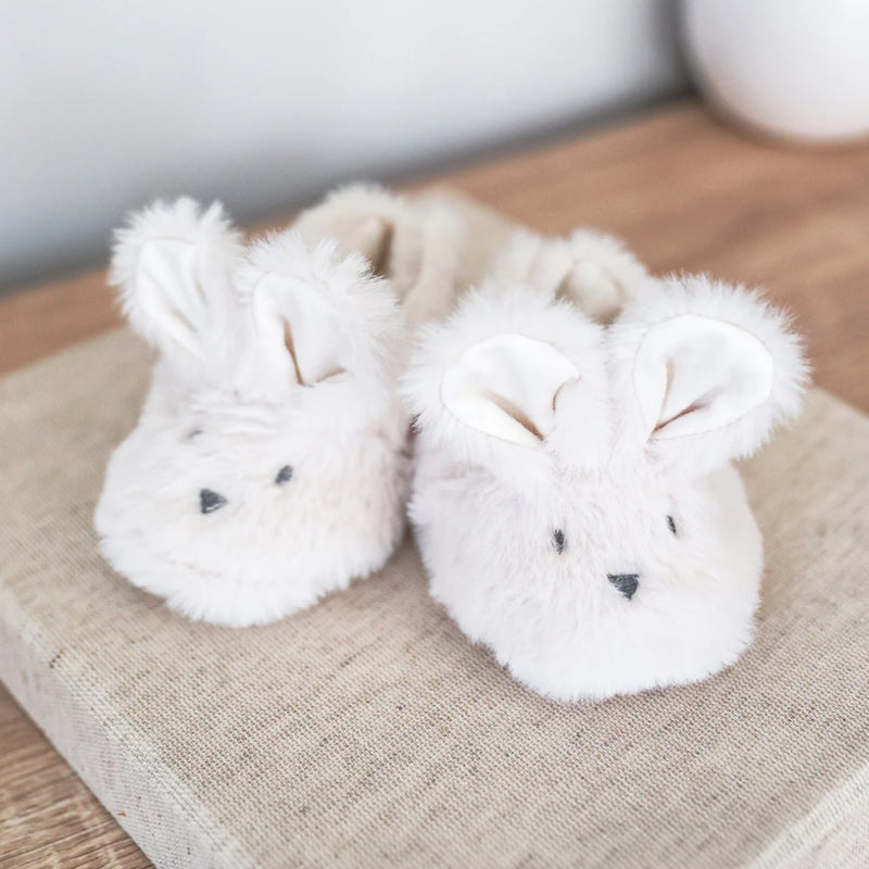 Luxe Bunny Booties - Ivory