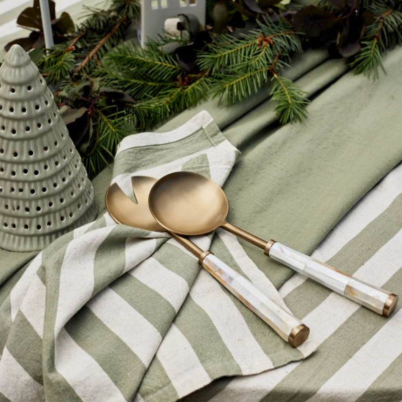 Salad Servers - Mother of Pearl