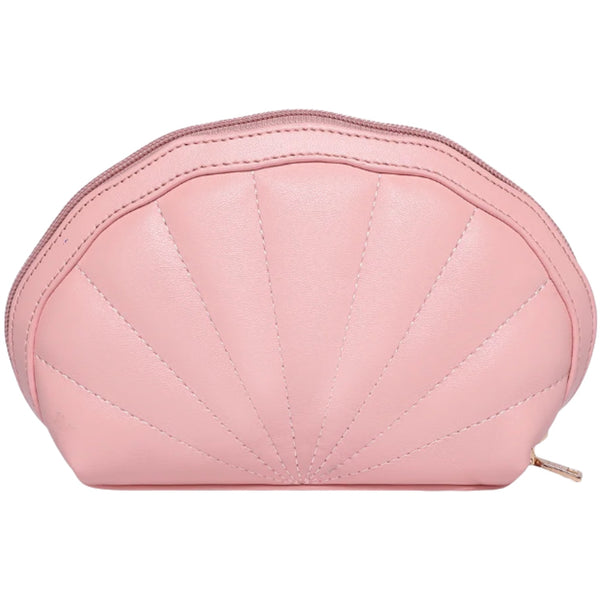 Shell Makeup Bag - Pink