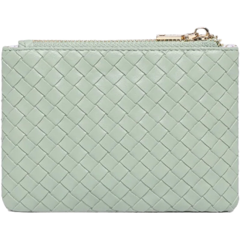 Kuta Purse- Woven Sage Green