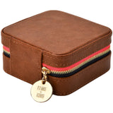 Jewellery Case - Tan Pebble