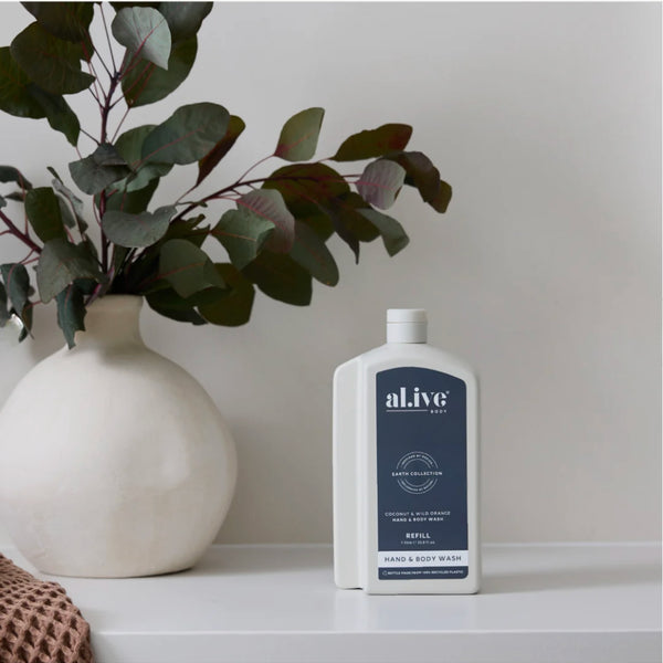 1L Wash Refill - Coconut & Wild Orange