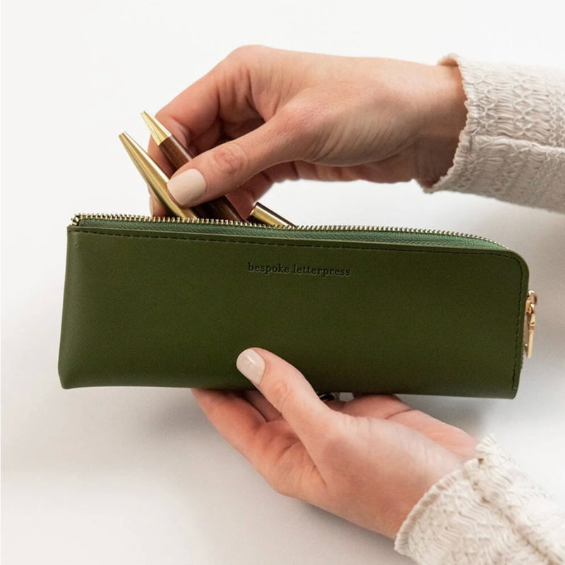Pencil Case - Olive