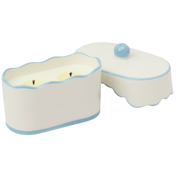 Porcelain Candle 5.5oz - Lavender & Thyme
