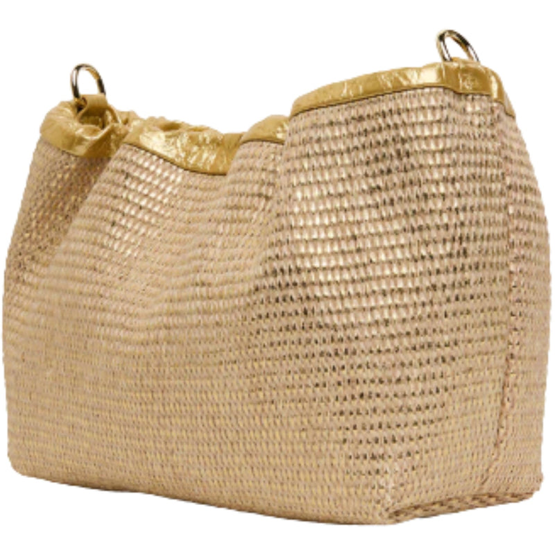Monty Xbody Bag - Gold Weave