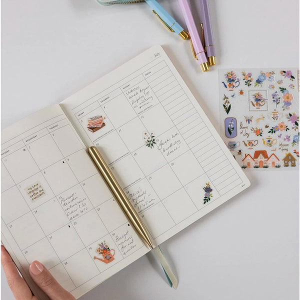 2026 Weekly Planner - Ivory Garden