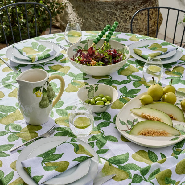 Pear Tree Tablecloth 150x230cm