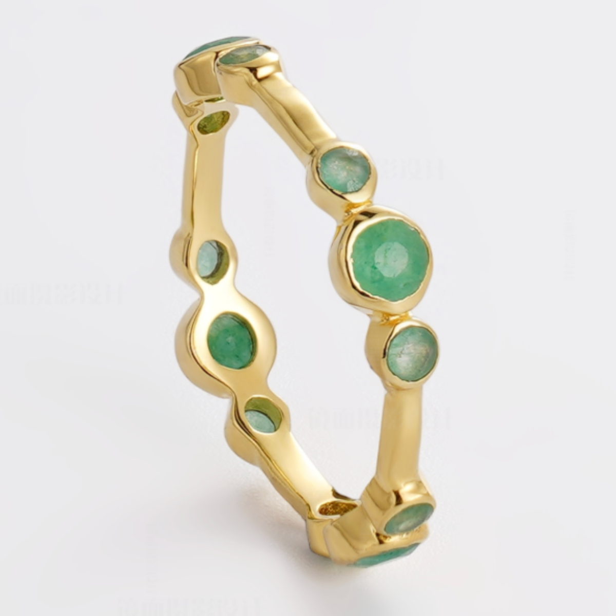 Ivy Ring S/7 - Beryl Emerald