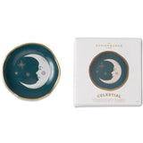 Trinket Dish - Teal Moon