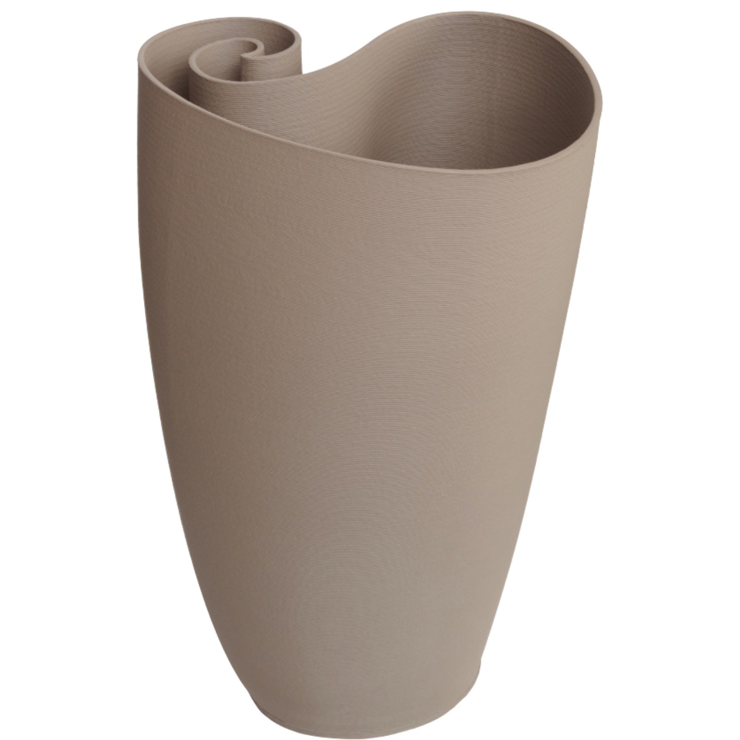 Jade Dusty Rose Vase 34cm
