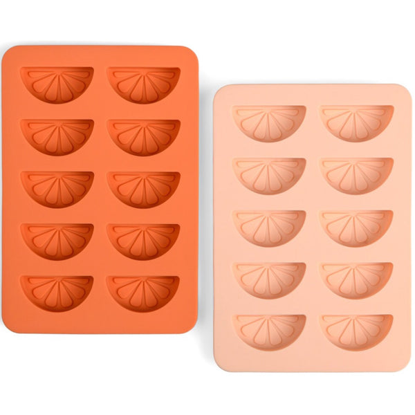 Citrus Wedge Ice Tray S/2