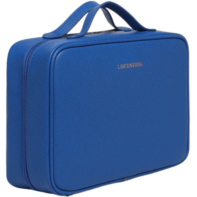 Georgie Cosmetic Case - Ocean Blue