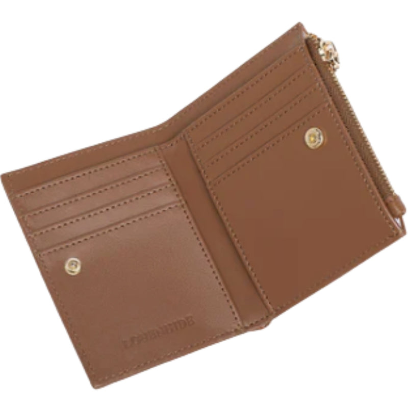 Lily Woven Wallet - Tan