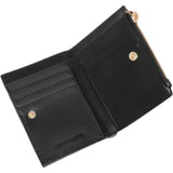 Lily Woven Wallet - Black
