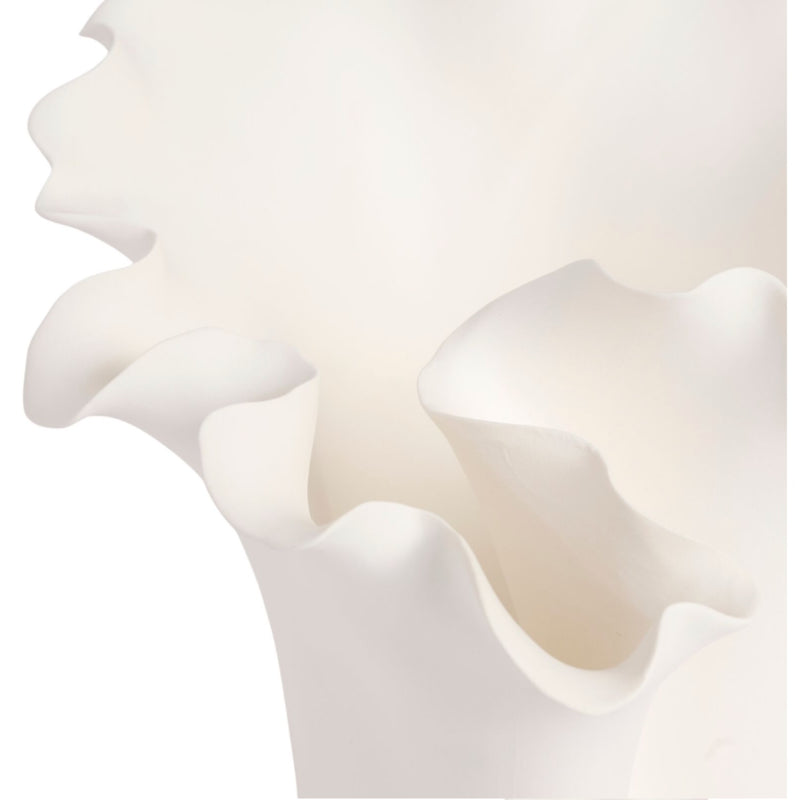 Megan White Vase 27cm