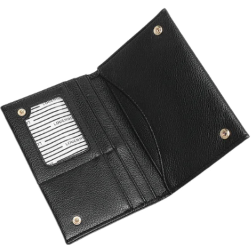 Venice Passport Holder - Black