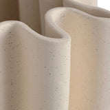 Ruth Cream Speckle Vase 37cm