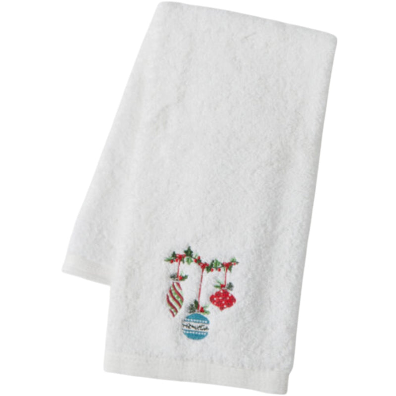 Seasons Greeting Hand Towels S/3