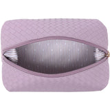 Lucinda Woven Cosmetic Case - Lilac