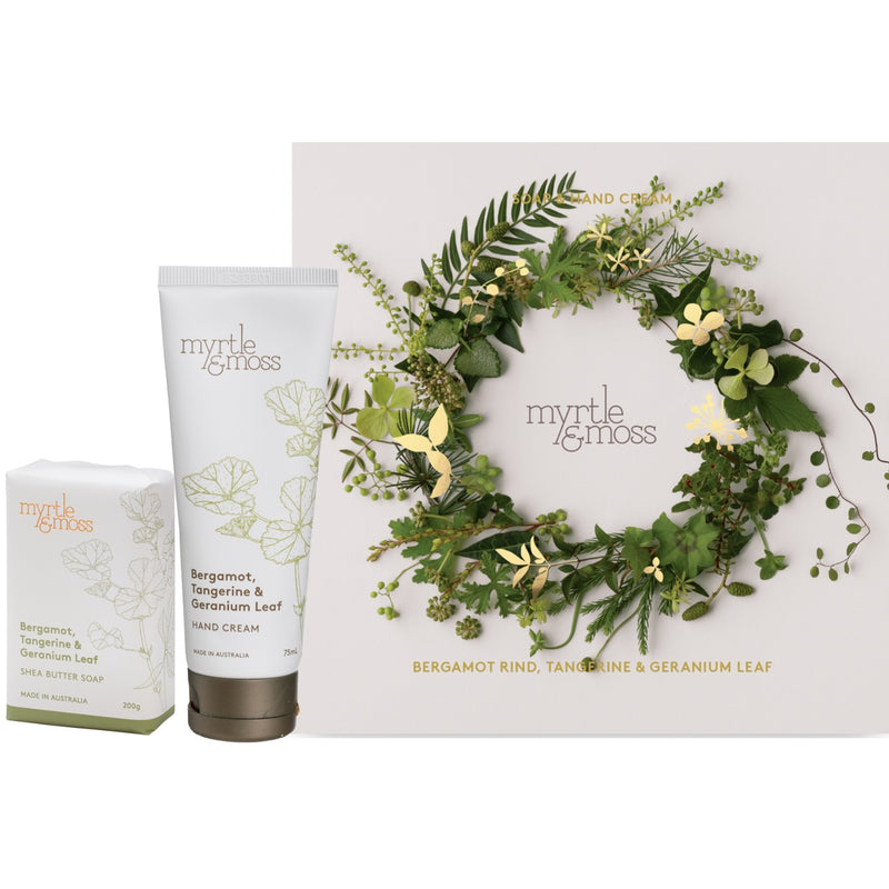 Bergamot Soap & Hand Cream Gift Duet