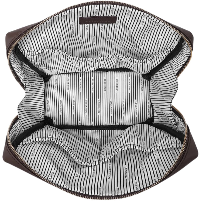 Vanessa Cosmetic Bag - Chocolate