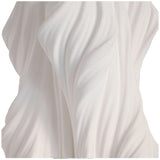 Cleo White Vase 41cm
