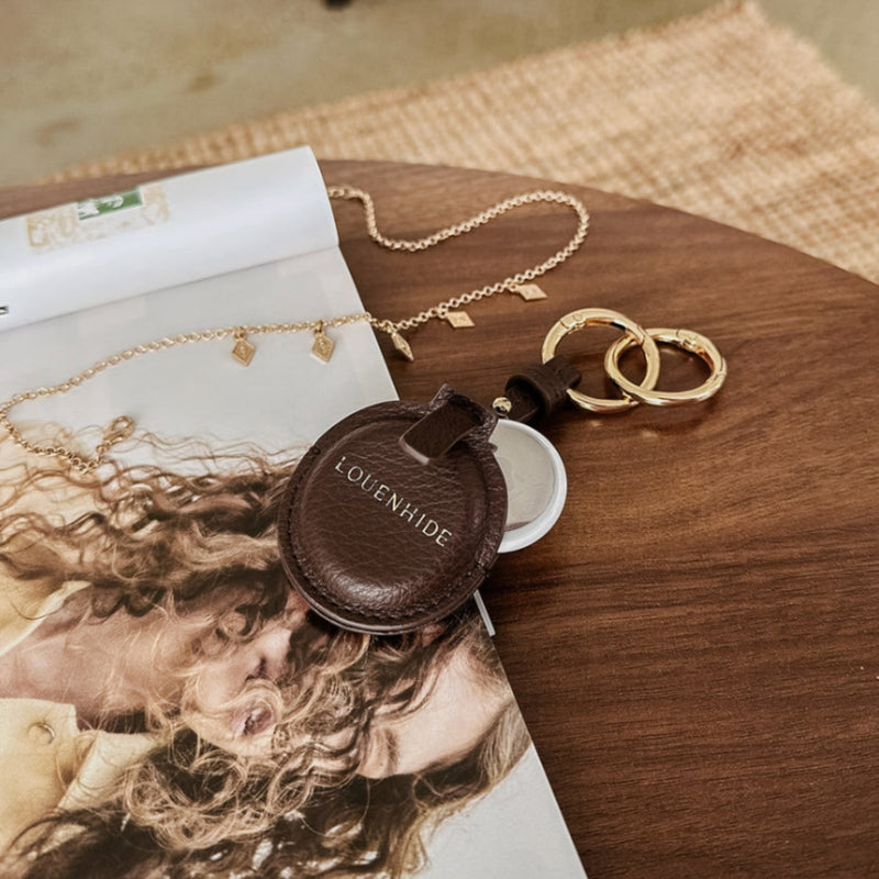 Opal Airtag Case - Chocolate