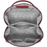 Ellis Cosmetic Bag - Burgundy