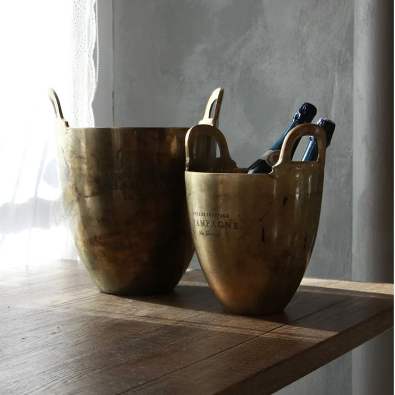 Wine Bucket (S) - Burnt Pewter