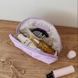 Shell Makeup Bag - Lilac