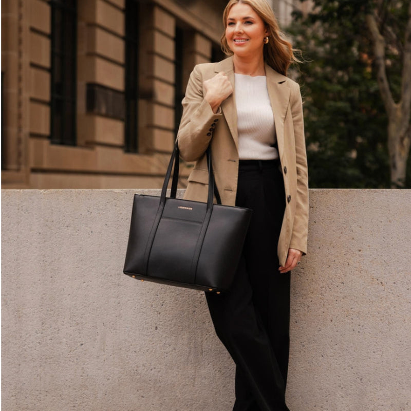 Malibu Laptop Bag - Black