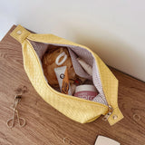 Lucinda Woven Cosmetic Case - Butter