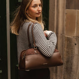 Eleanor Shoulder Bag - Chocolate