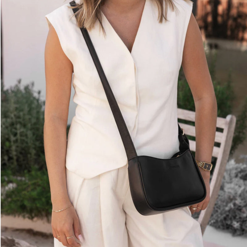 Ivy Shoulder Bag - Black