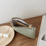 Kuta Purse- Woven Sage Green