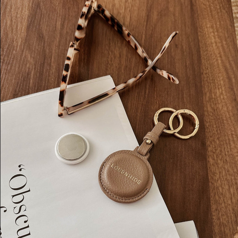 Opal Airtag Case - Mocha