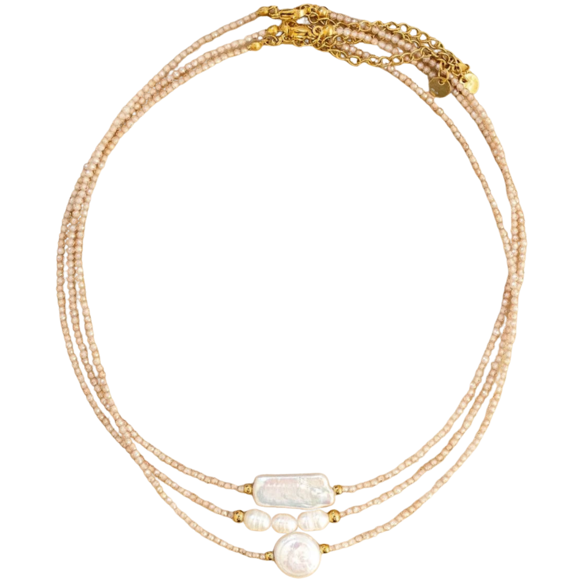 Koa Rectangle Necklace