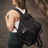 Jenn Nylon Travel Bag - Black