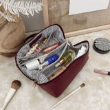 Ellis Cosmetic Bag - Burgundy
