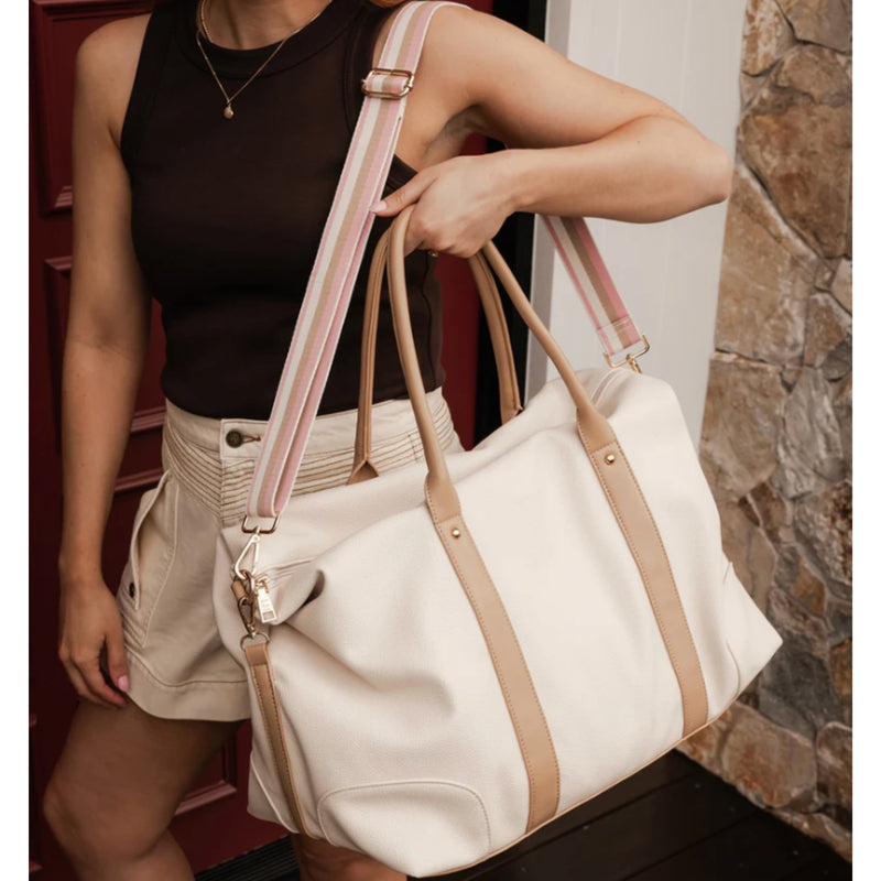 Alexis Weekender Travel - Vanilla