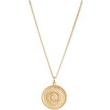Traveller Coin Necklace - Gold